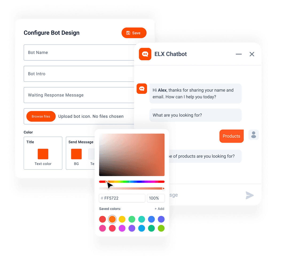 Elx Chatbot- Full Brand Customization 